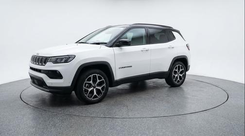 Bright White Clearcoat 2025 Jeep Compass Limited