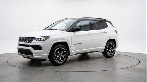 Bright White Clearcoat 2025 Jeep Compass Limited