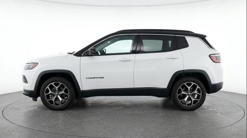 Bright White Clearcoat 2025 Jeep Compass Limited
