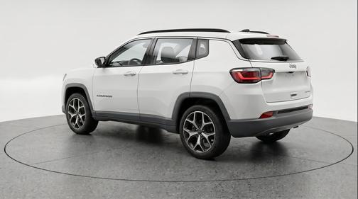 Bright White Clearcoat 2025 Jeep Compass Limited