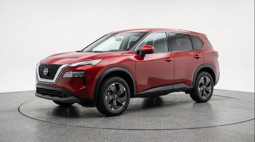 Scarlet Ember Tintcoat 2025 Nissan Rogue SV
