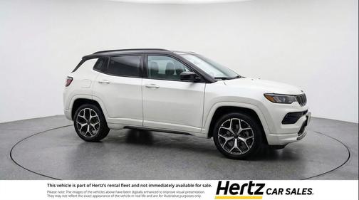 Bright White Clearcoat 2025 Jeep Compass Limited