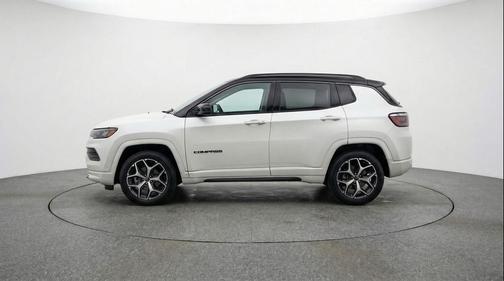 Bright White Clearcoat 2025 Jeep Compass Limited