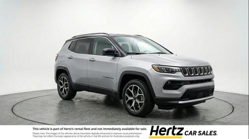 Silver Zynith Metallic Clearcoat 2025 Jeep Compass Limited