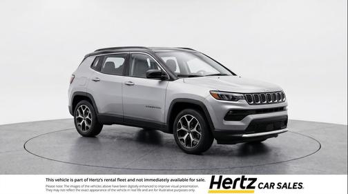 Silver Zynith Metallic Clearcoat 2025 Jeep Compass Limited