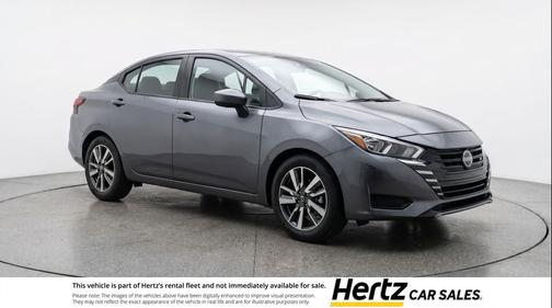Gun Metallic 2025 Nissan Versa 1.6 SV