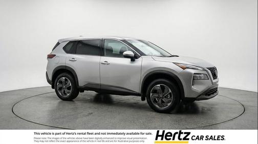 Brilliant Silver Metallic 2025 Nissan Rogue SV