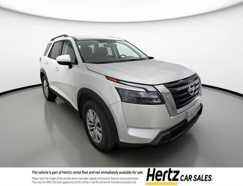 Brilliant Silver Metallic 2025 Nissan Pathfinder SV 4WD