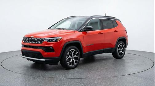 Red Hot Pearlcoat 2025 Jeep Compass Limited