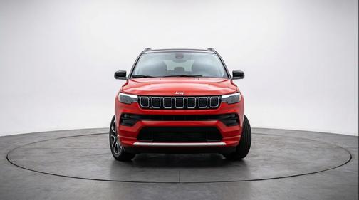 Red Hot Pearlcoat 2025 Jeep Compass Limited