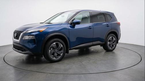 Deep Ocean Blue Pearl 2025 Nissan Rogue SV