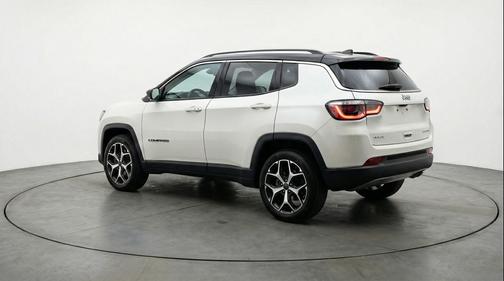 Bright White Clearcoat 2025 Jeep Compass Limited