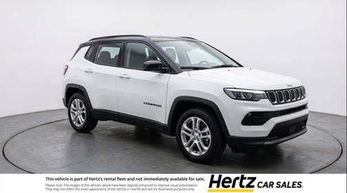 Bright White Clearcoat 2025 Jeep Compass Limited
