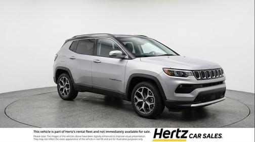 Silver Zynith Metallic Clearcoat 2025 Jeep Compass Limited