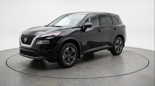 Super Black 2025 Nissan Rogue SV