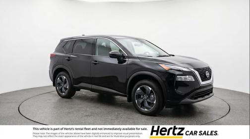 Super Black 2025 Nissan Rogue SV