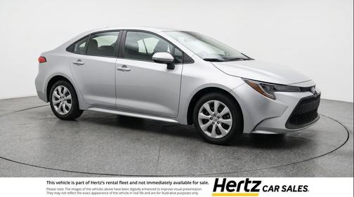 Classic Silver Metallic 2025 Toyota Corolla LE