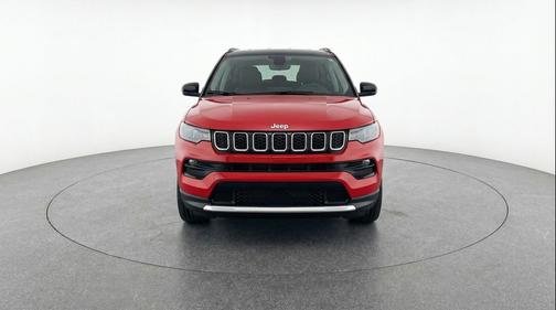 Red Hot Pearlcoat 2025 Jeep Compass Limited