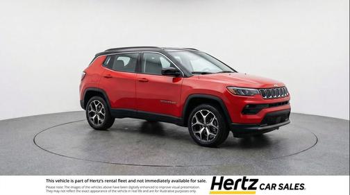 Red Hot Pearlcoat 2025 Jeep Compass Limited