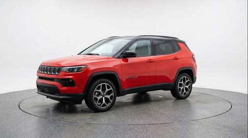 Red Hot Pearlcoat 2025 Jeep Compass Limited