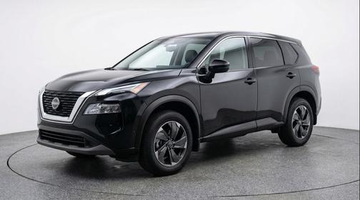Super Black 2025 Nissan Rogue SV