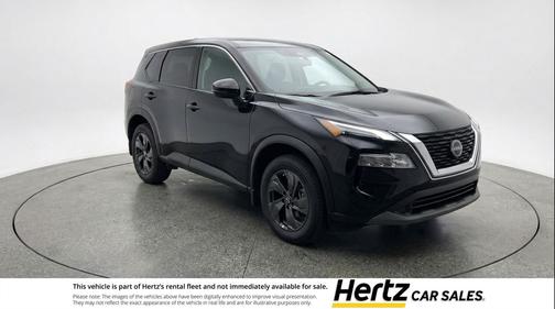 Super Black 2025 Nissan Rogue SV