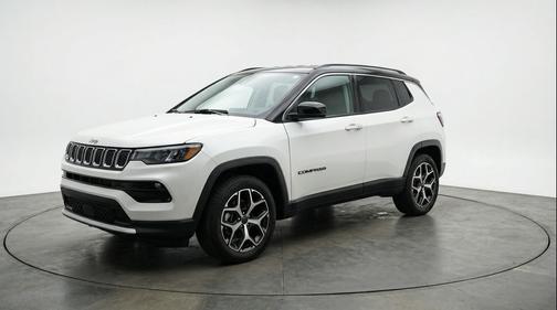 Bright White Clearcoat 2025 Jeep Compass Limited