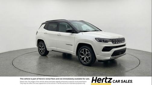 Bright White Clearcoat 2025 Jeep Compass Limited