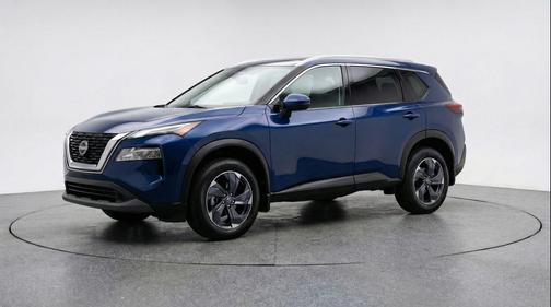 Deep Ocean Blue Pearl 2025 Nissan Rogue SV