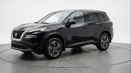 Super Black 2025 Nissan Rogue SV
