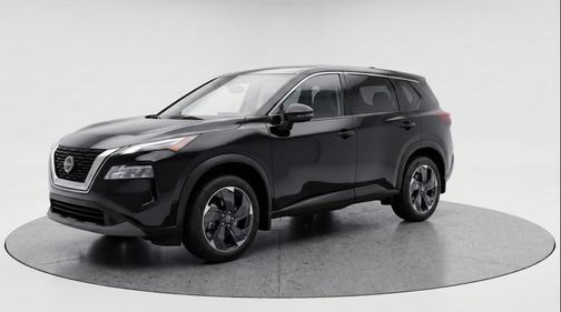 Super Black 2025 Nissan Rogue SV