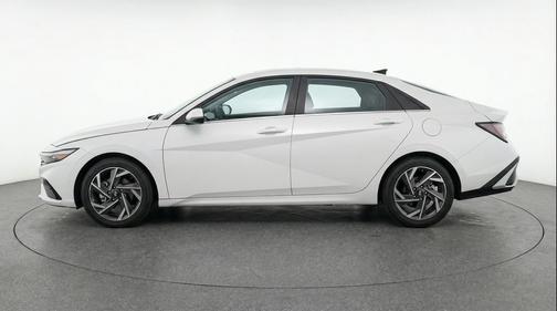 Serenity White 2025 Hyundai ELANTRA SEL