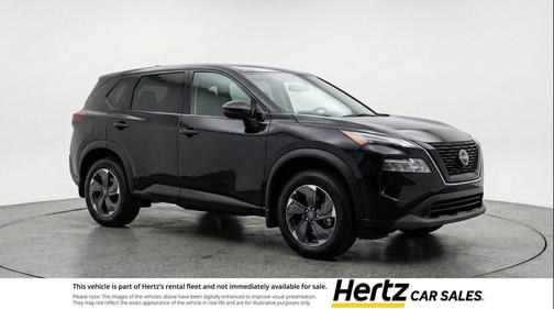 Super Black 2025 Nissan Rogue SV