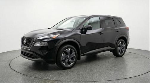 Super Black 2025 Nissan Rogue SV