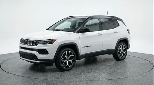Bright White Clearcoat 2025 Jeep Compass Limited