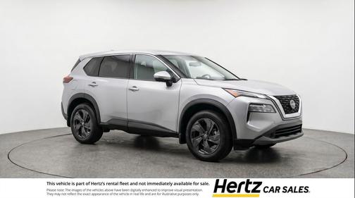 Brilliant Silver Metallic 2025 Nissan Rogue SV