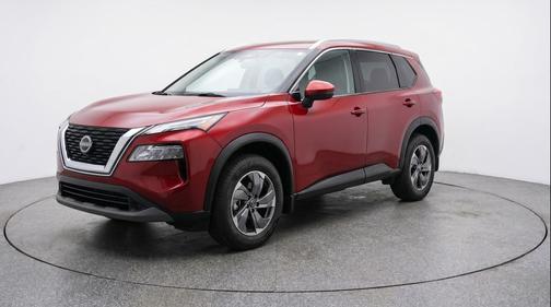 Scarlet Ember Tintcoat 2025 Nissan Rogue SV