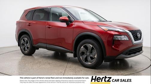 Scarlet Ember Tintcoat 2025 Nissan Rogue SV