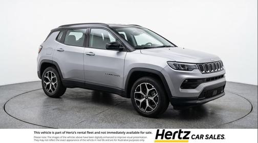 Silver Zynith Metallic Clearcoat 2025 Jeep Compass Limited
