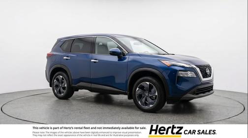 Deep Ocean Blue Pearl 2025 Nissan Rogue SV