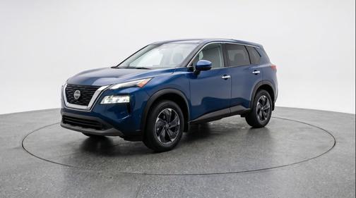 Deep Ocean Blue Pearl 2025 Nissan Rogue SV
