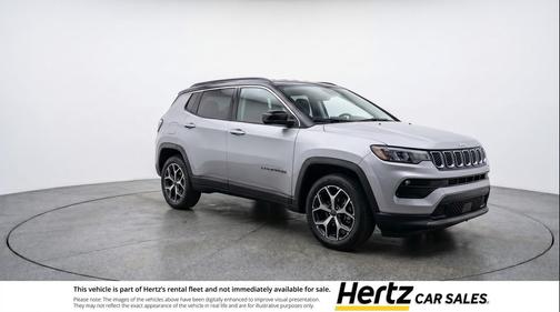 Silver Zynith Metallic Clearcoat 2025 Jeep Compass Limited