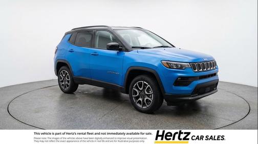 Hydro Blue Pearlcoat 2025 Jeep Compass Trailhawk