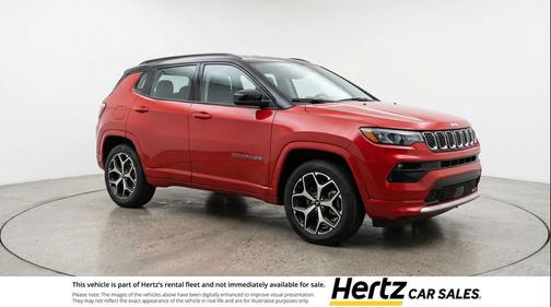 Red Hot Pearlcoat 2025 Jeep Compass Limited