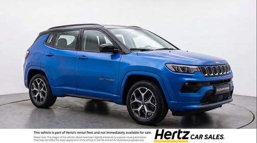 Hydro Blue Pearlcoat 2025 Jeep Compass Limited