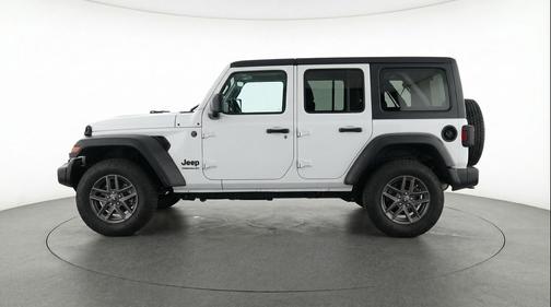 Bright White Clearcoat 2025 Jeep Wrangler Sport S