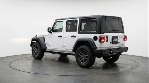 Bright White Clearcoat 2025 Jeep Wrangler Sport S