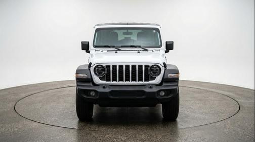 Bright White Clearcoat 2025 Jeep Wrangler Sport S