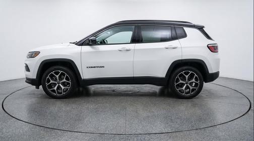 Bright White Clearcoat 2025 Jeep Compass Limited