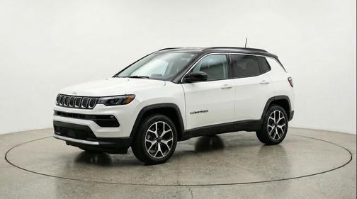 Bright White Clearcoat 2025 Jeep Compass Limited